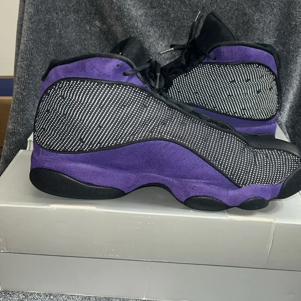Air Jordan Retro 13 Court Purple Black